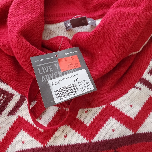 Eddie Bauer Cowl Neck Sweater - Picture 3 of 3